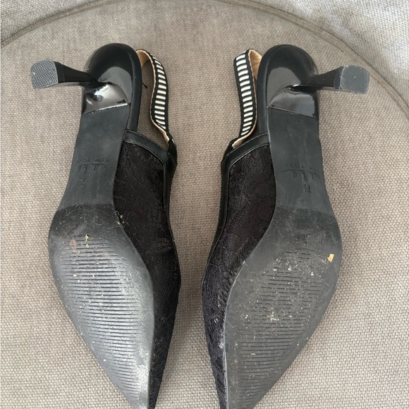 Black Lace Women's Shoes - Picture 8 of 8